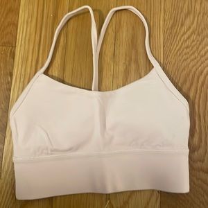 Lululemon pink sports bra